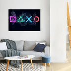 GAMING REVOLT Póster Horizontal Adhesivo