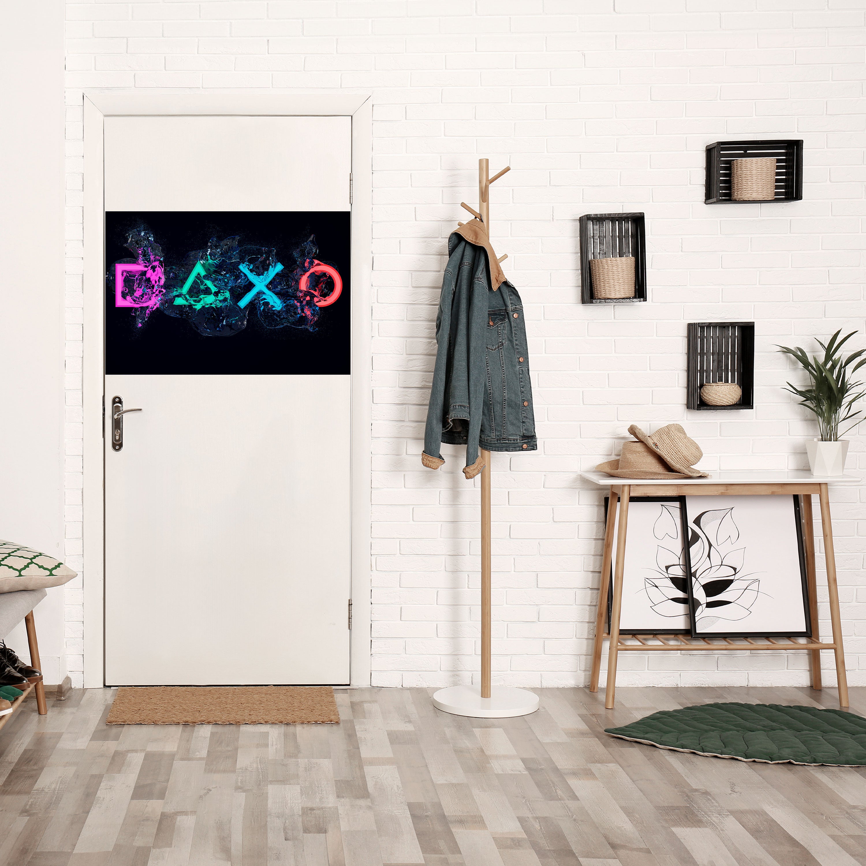 Póster horizontal autoadhesivo GAMING REVOLT