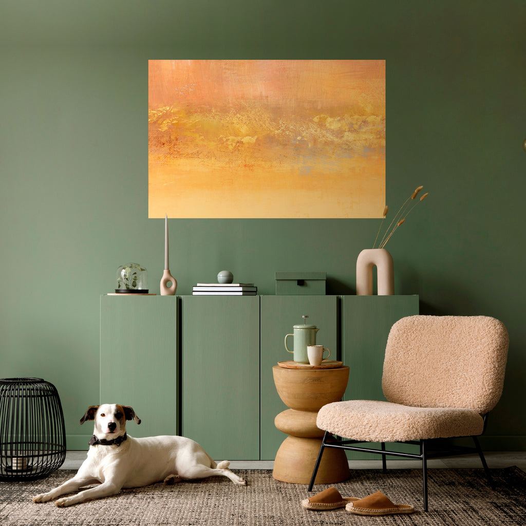 Póster horizontal autoadhesivo ORANGE IMPRESSION