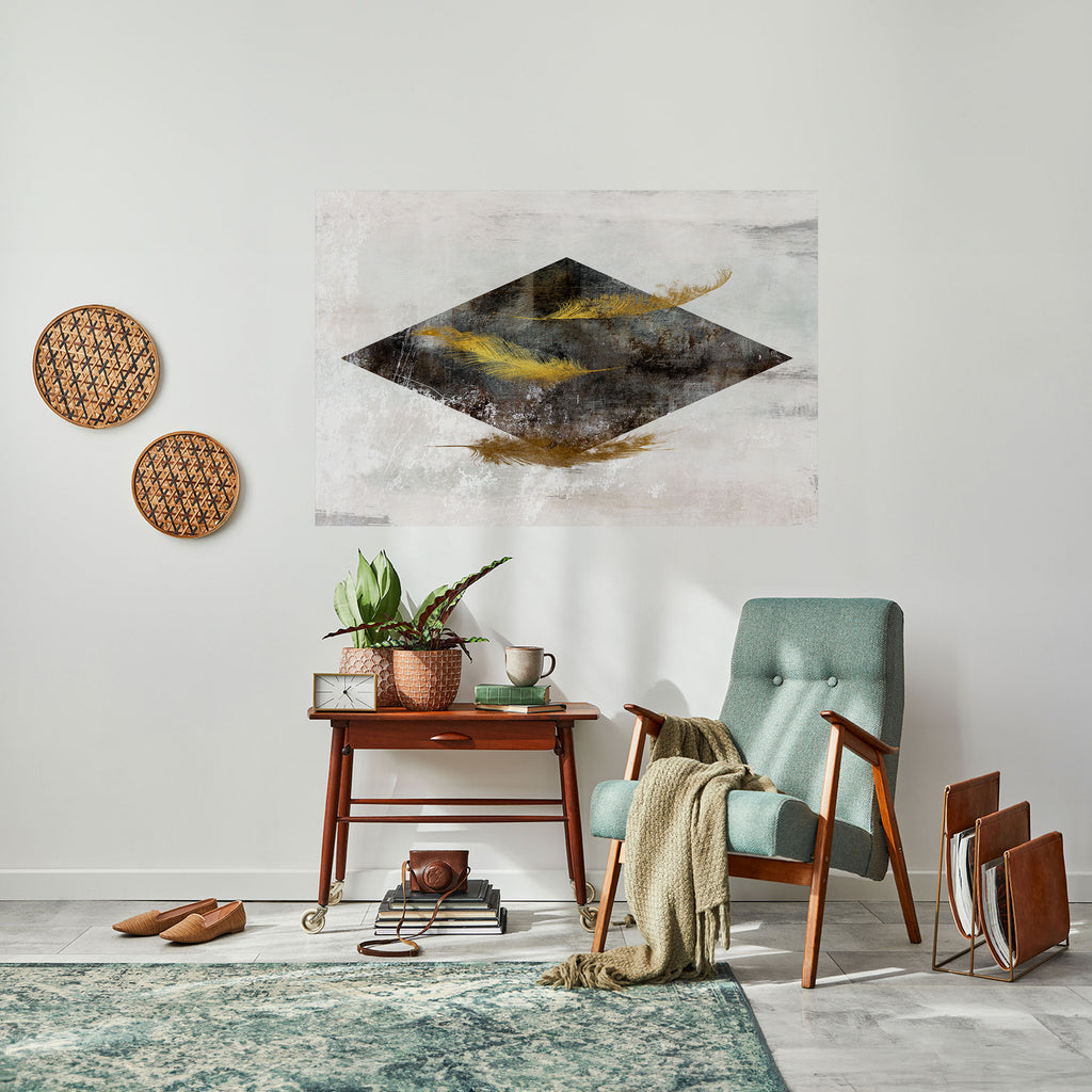 Póster horizontal autoadhesivo FALLING LIGHTNESS