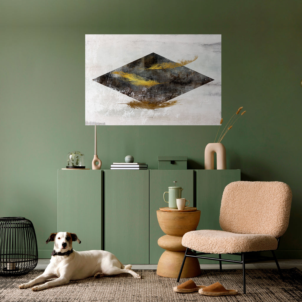 Póster horizontal autoadhesivo FALLING LIGHTNESS