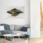 FALLING LIGHTNESS Póster Horizontal Adhesivo