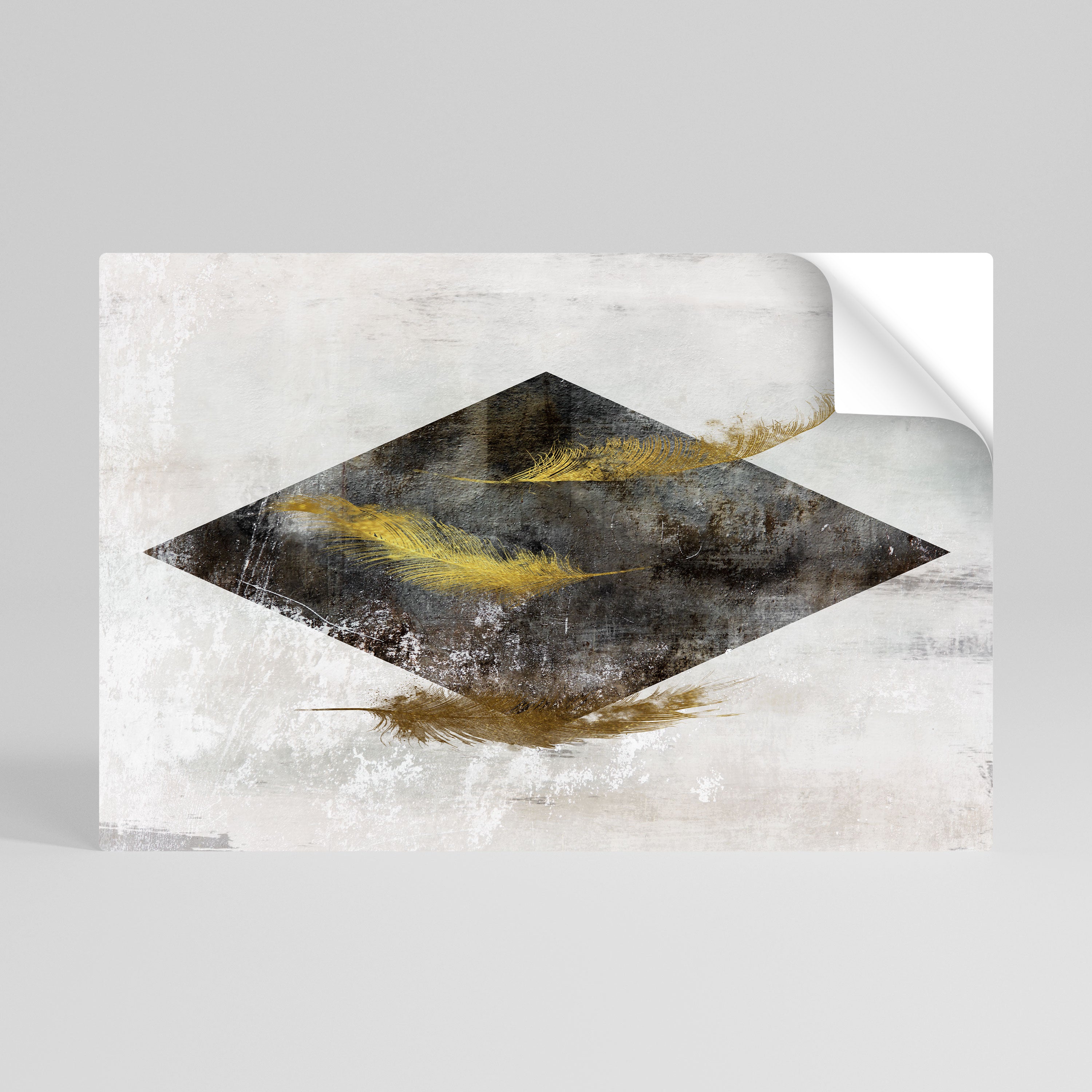 Póster horizontal autoadhesivo FALLING LIGHTNESS