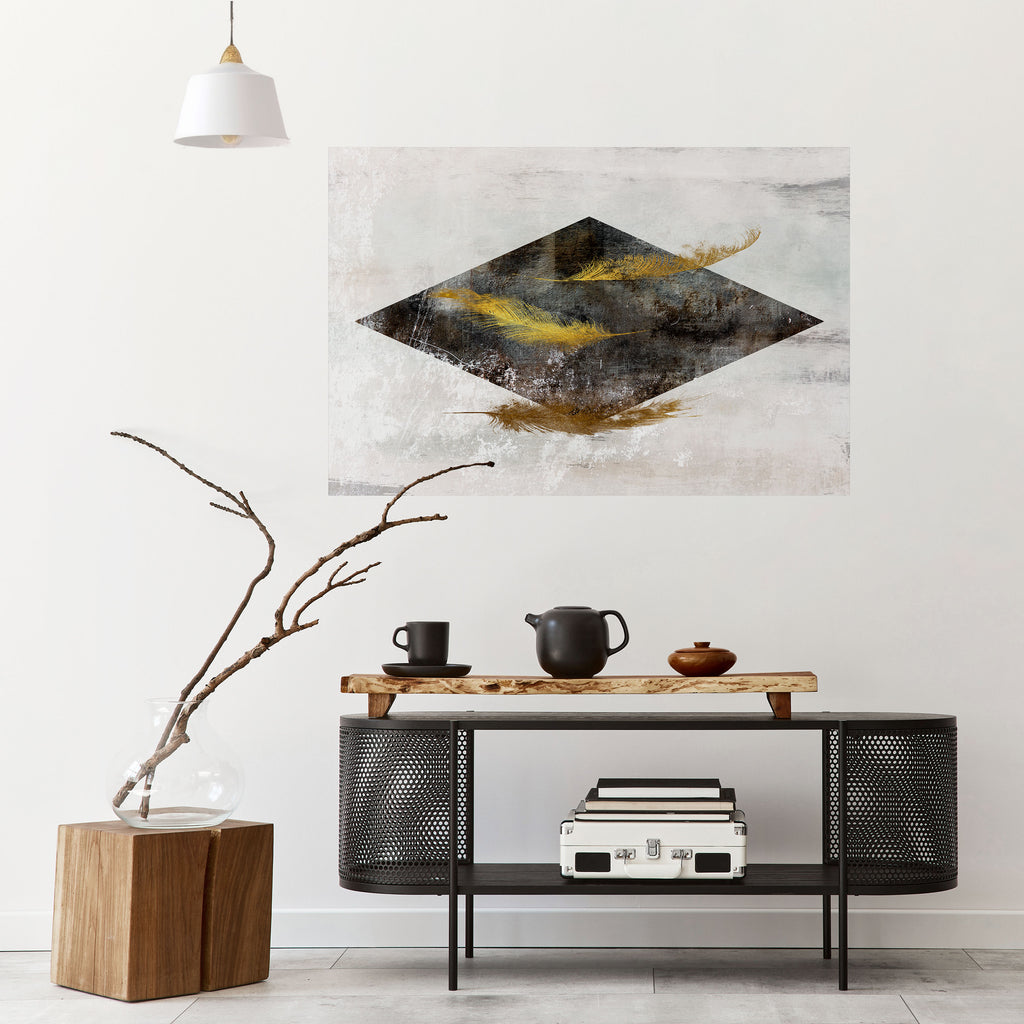 Póster horizontal autoadhesivo FALLING LIGHTNESS