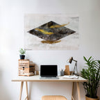 FALLING LIGHTNESS Póster Horizontal Adhesivo