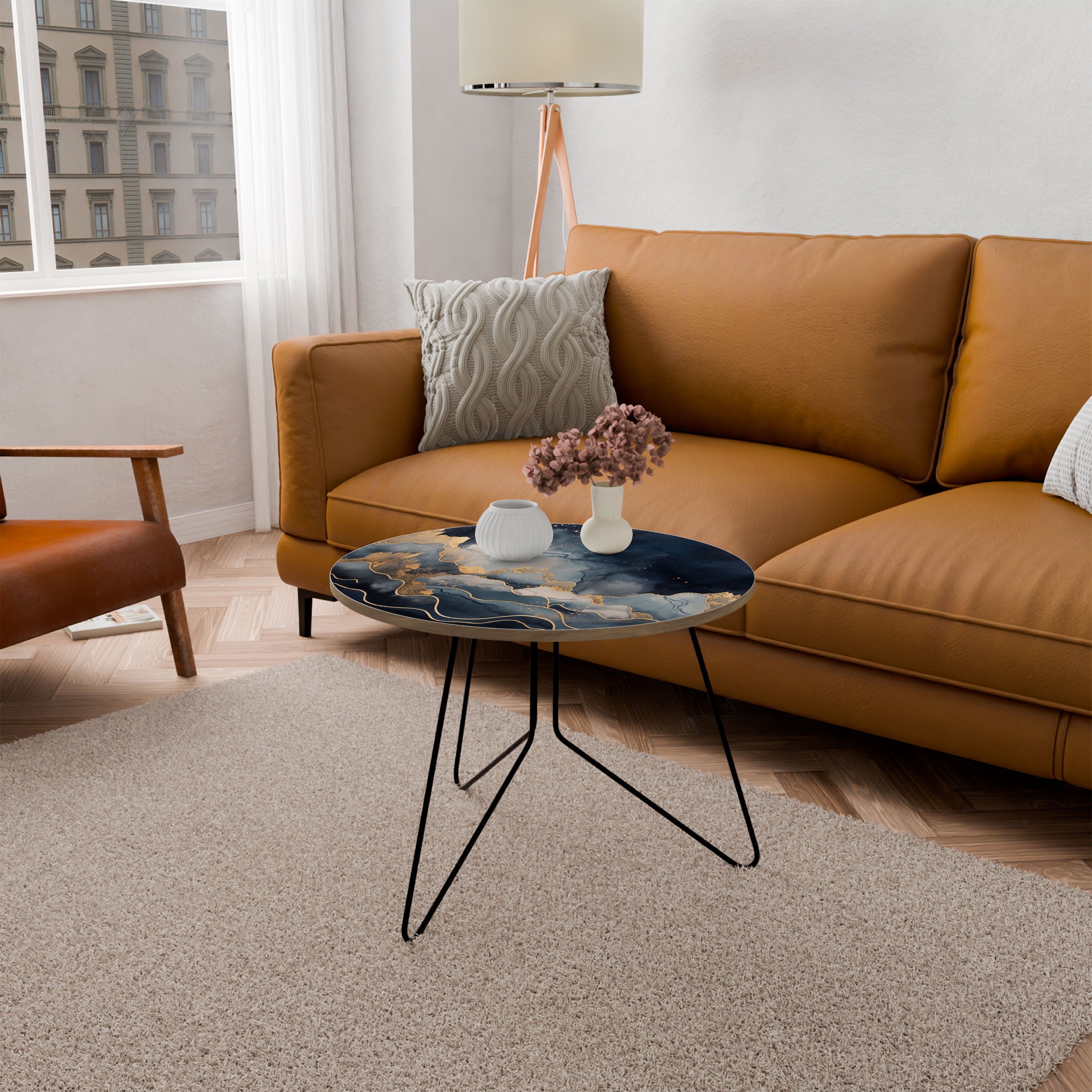 Mesa de centro GOLDEN PEAK OF BLUE 69