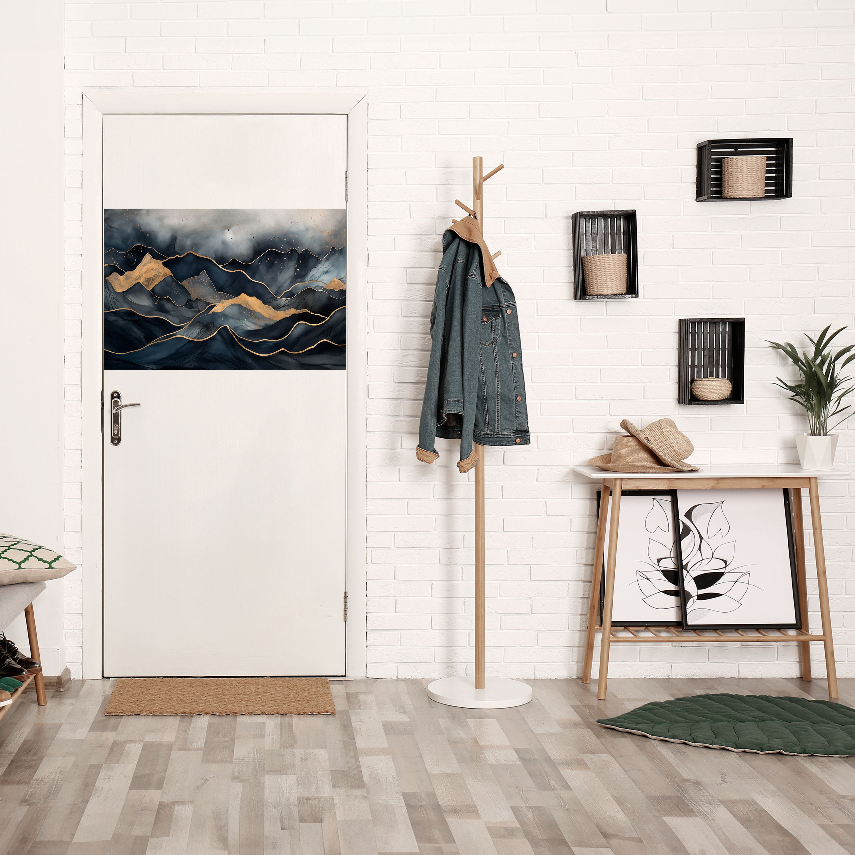 Póster horizontal autoadhesivo GOLDEN SUMMIT SERENITY