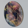 GALAXY GOLDEN DUST Round Wall Art