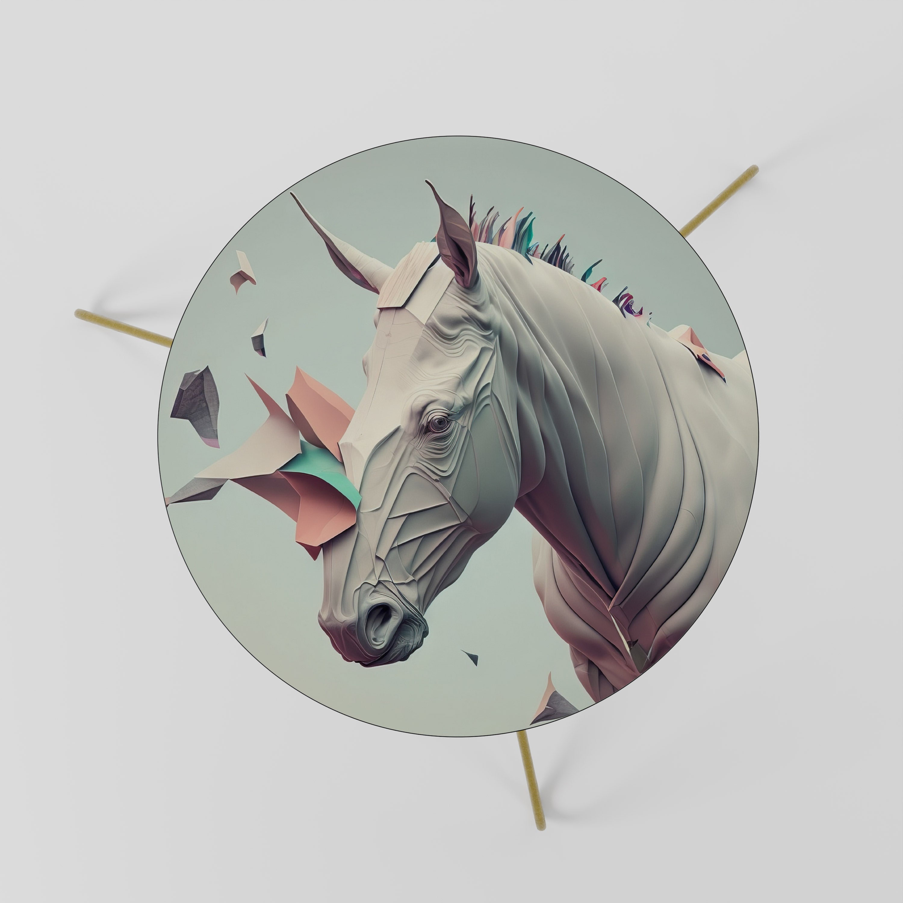 FUTURISTIC HORSE Coffee Table 60