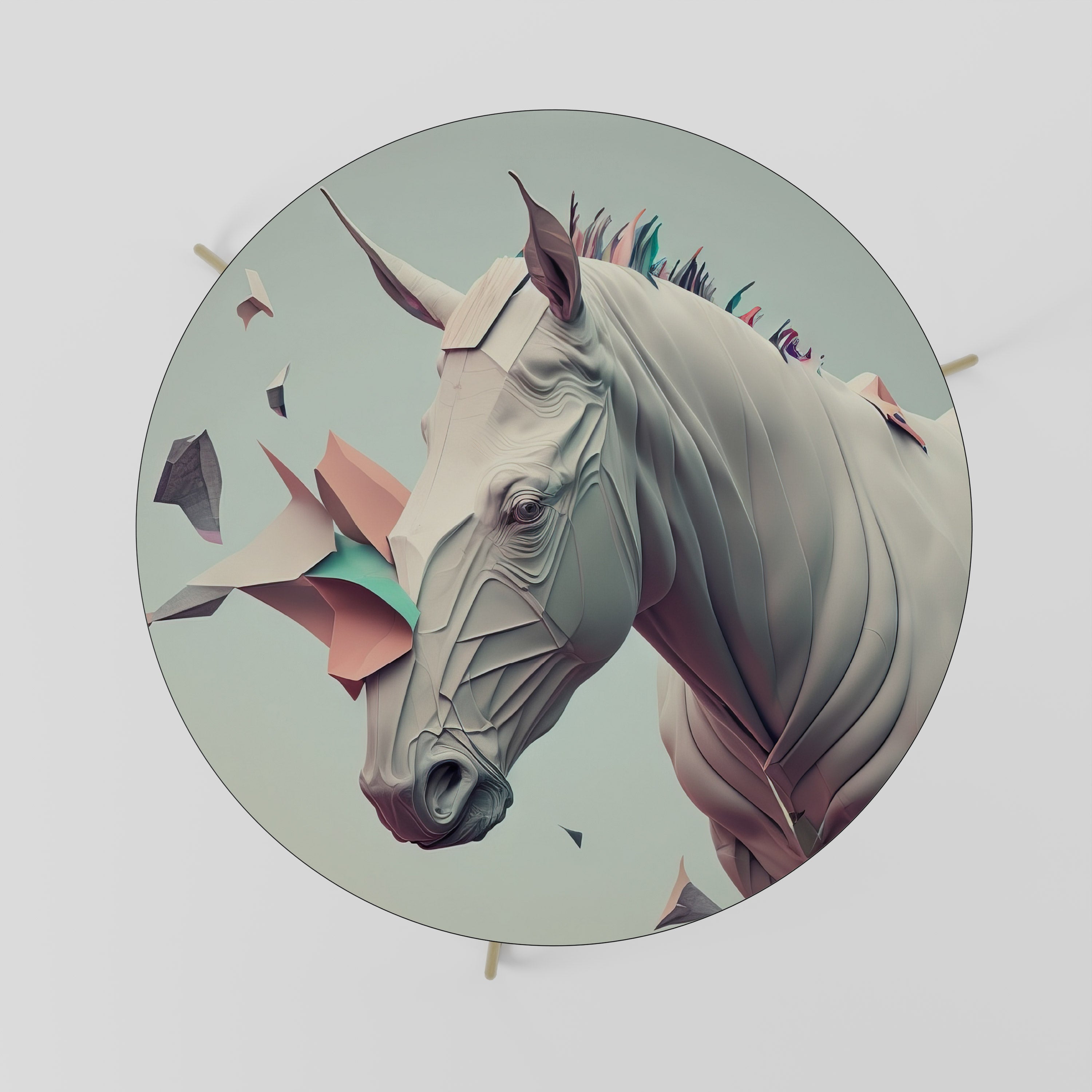 Mesa de centro FUTURISTIC HORSE 69