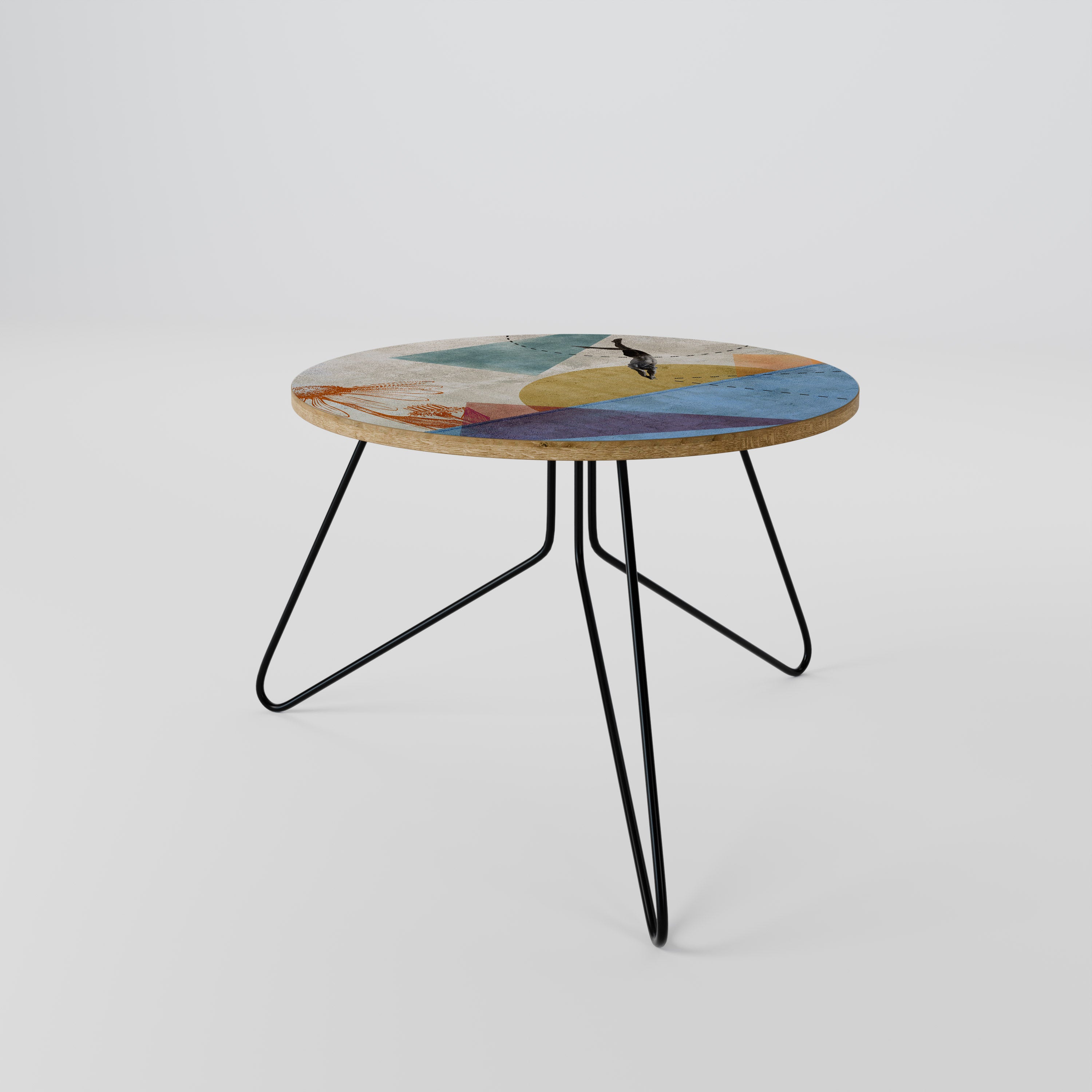 JUMP AROUND THE SHAPES Coffee Table 60