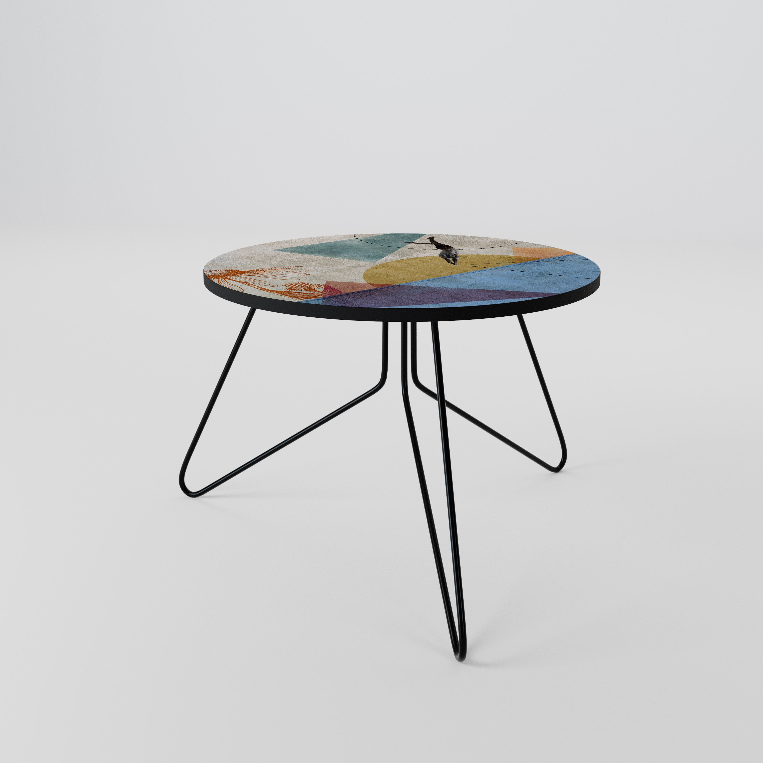 JUMP AROUND THE SHAPES Coffee Table 60