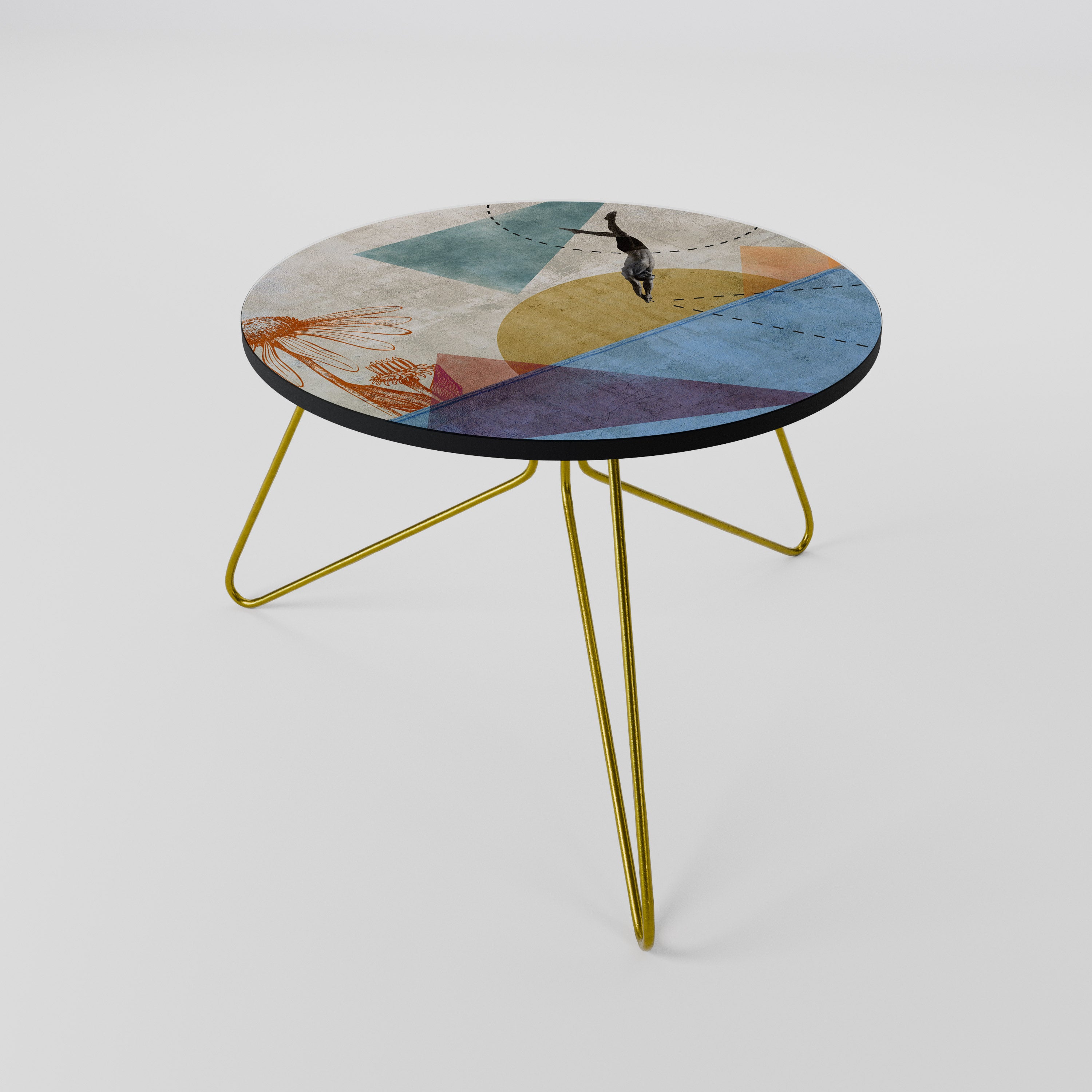 JUMP AROUND THE SHAPES Coffee Table 60