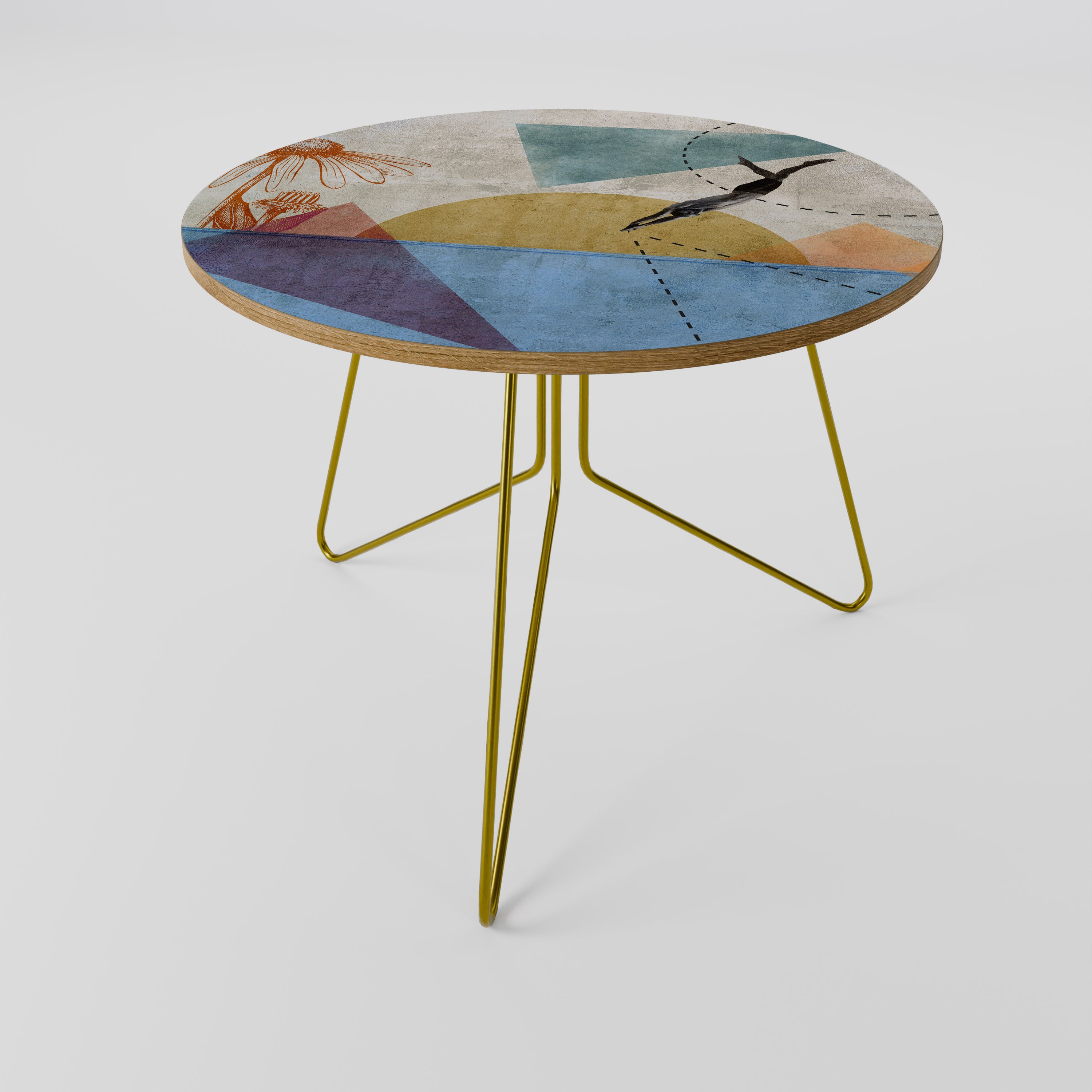 SALTA ALREDEDOR DE LAS FORMAS Mesa de centro 69