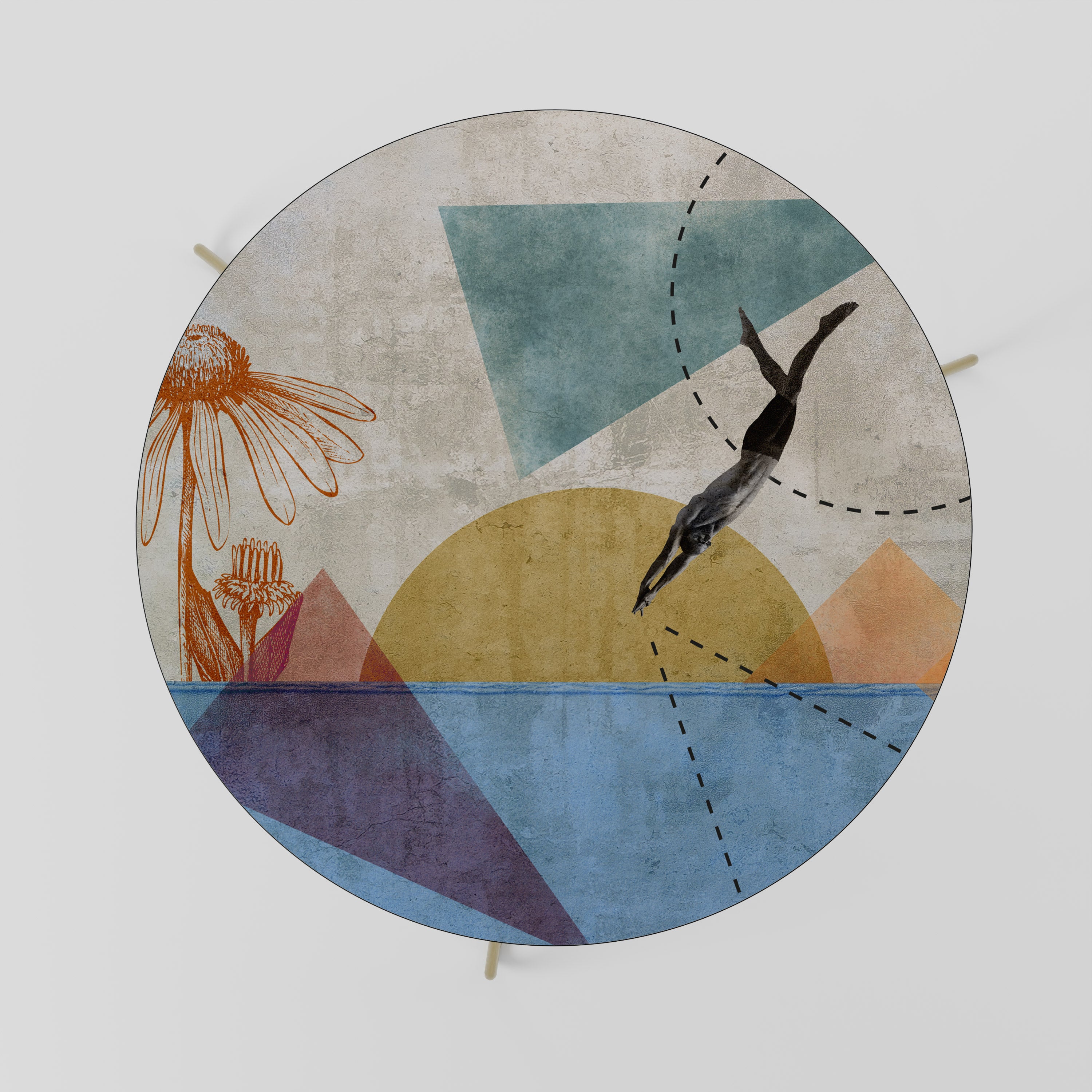 SALTA ALREDEDOR DE LAS FORMAS Mesa de centro 69