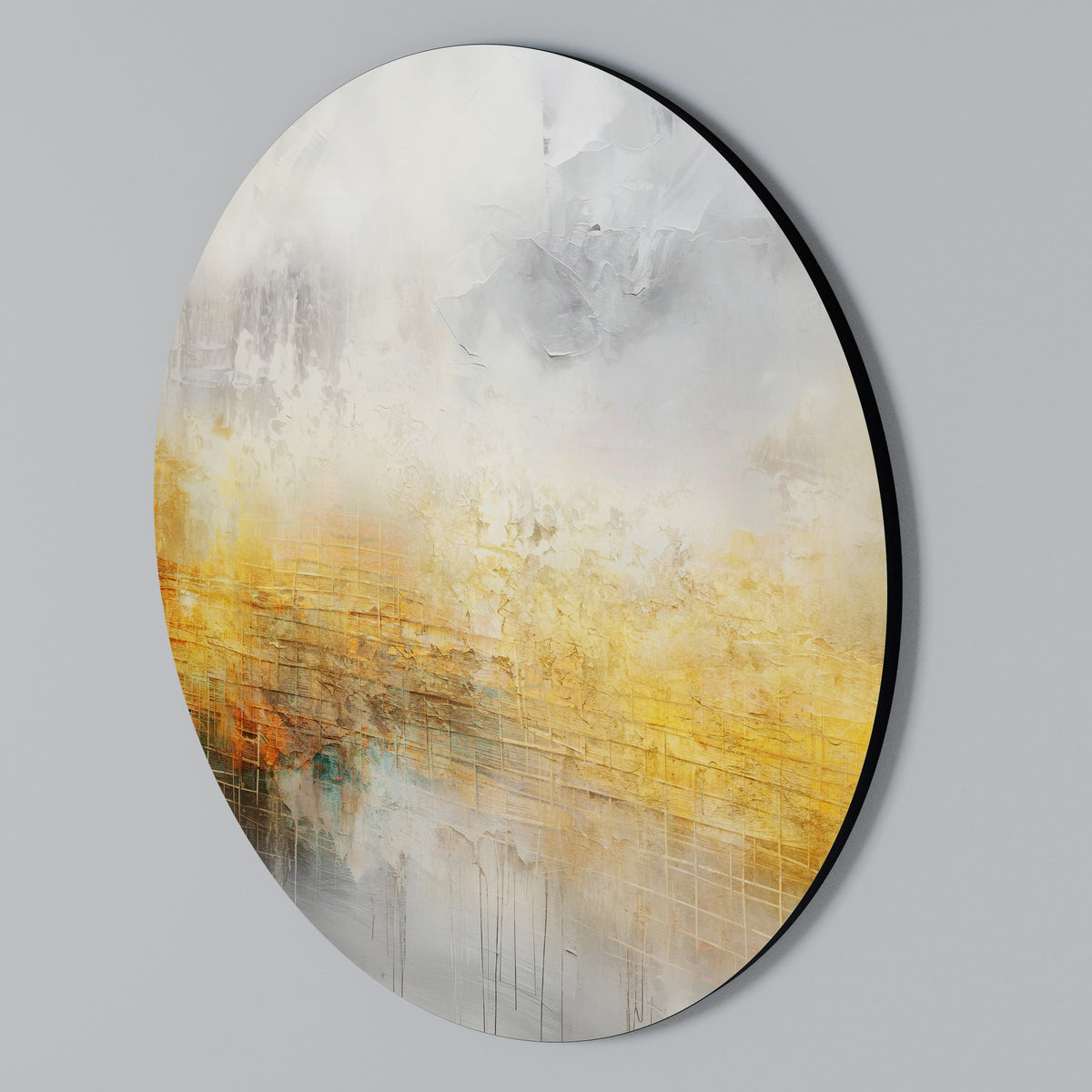 IMPRESSIONAL DAWN Arte de pared redondo