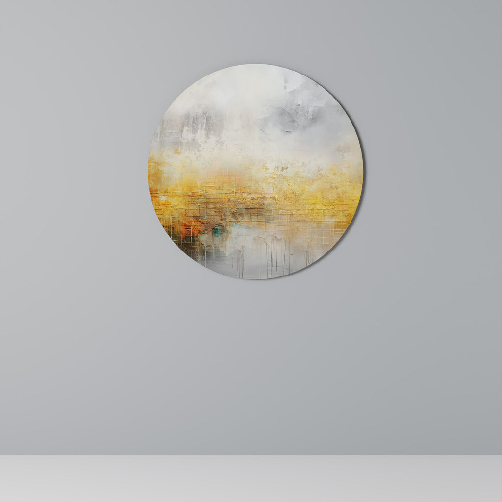 Arte de pared redondo AMANECER IMPRESIONANTE