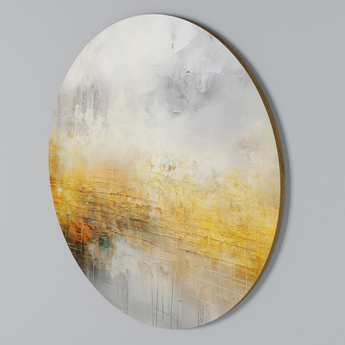IMPRESSIONAL DAWN Arte de pared redondo