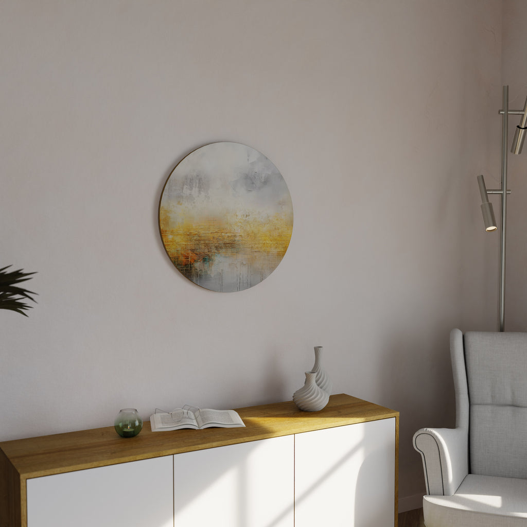 Arte de pared redondo AMANECER IMPRESIONANTE