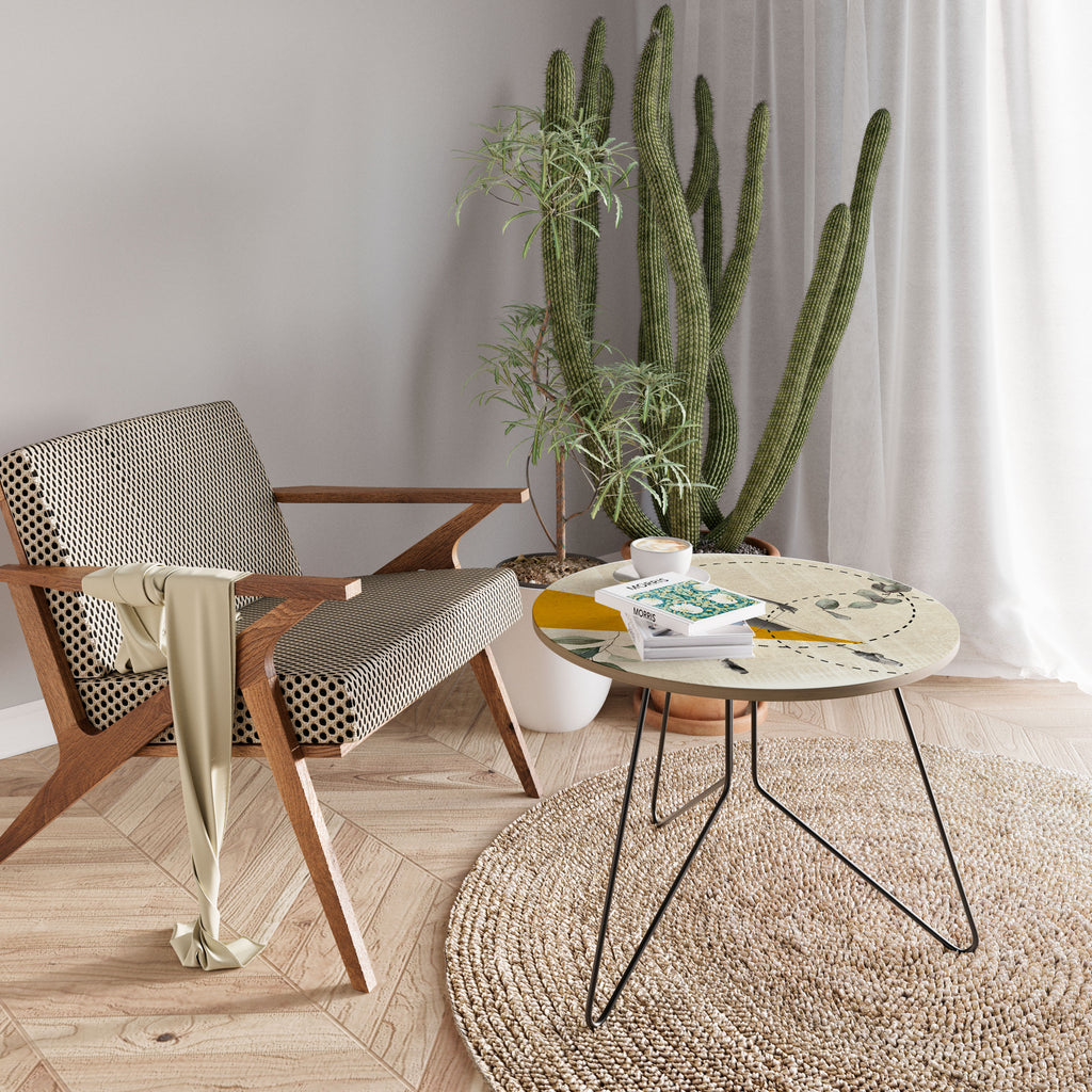 Mesa de centro 69 con movimiento triangular