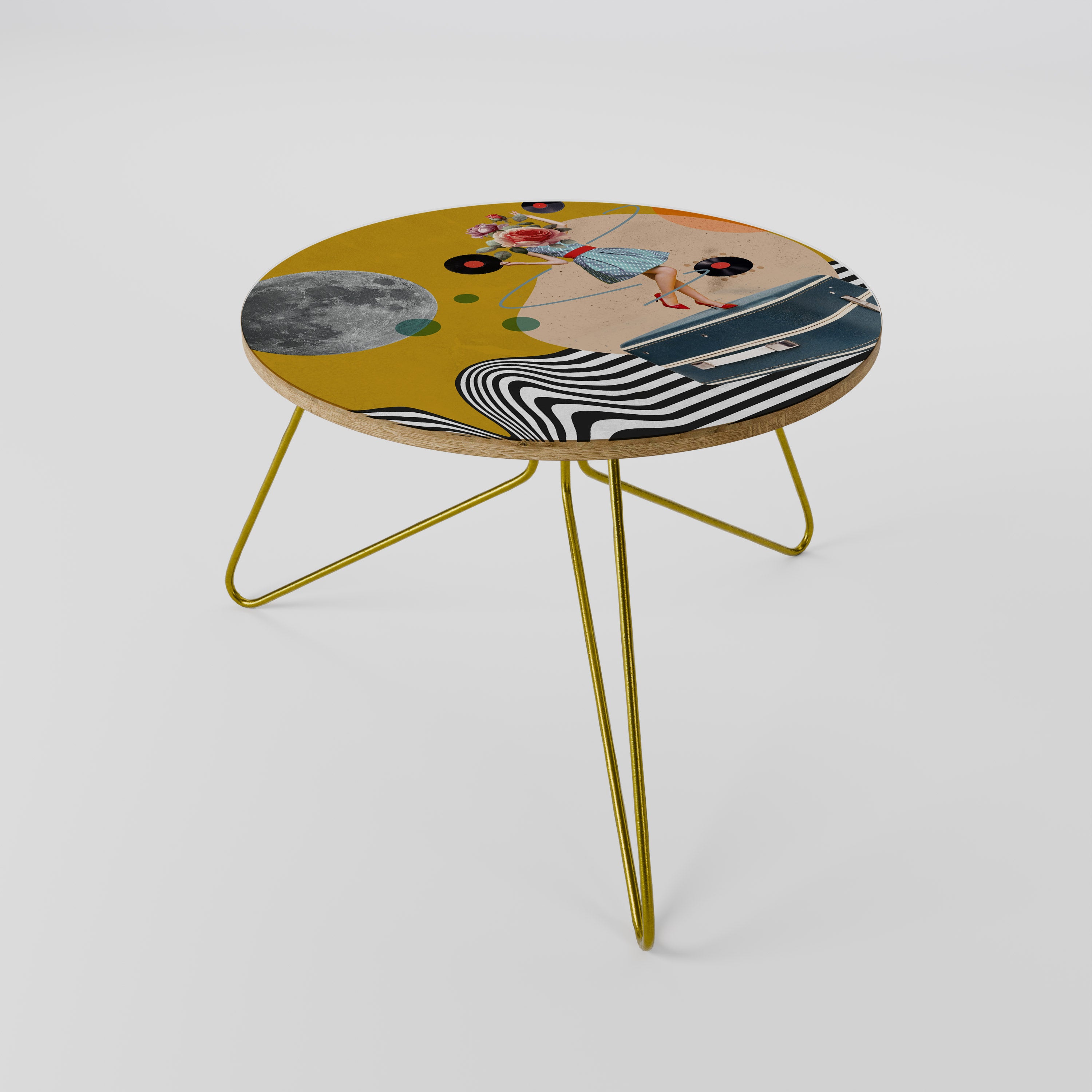 VINYL RETROSPECTION Coffee Table
