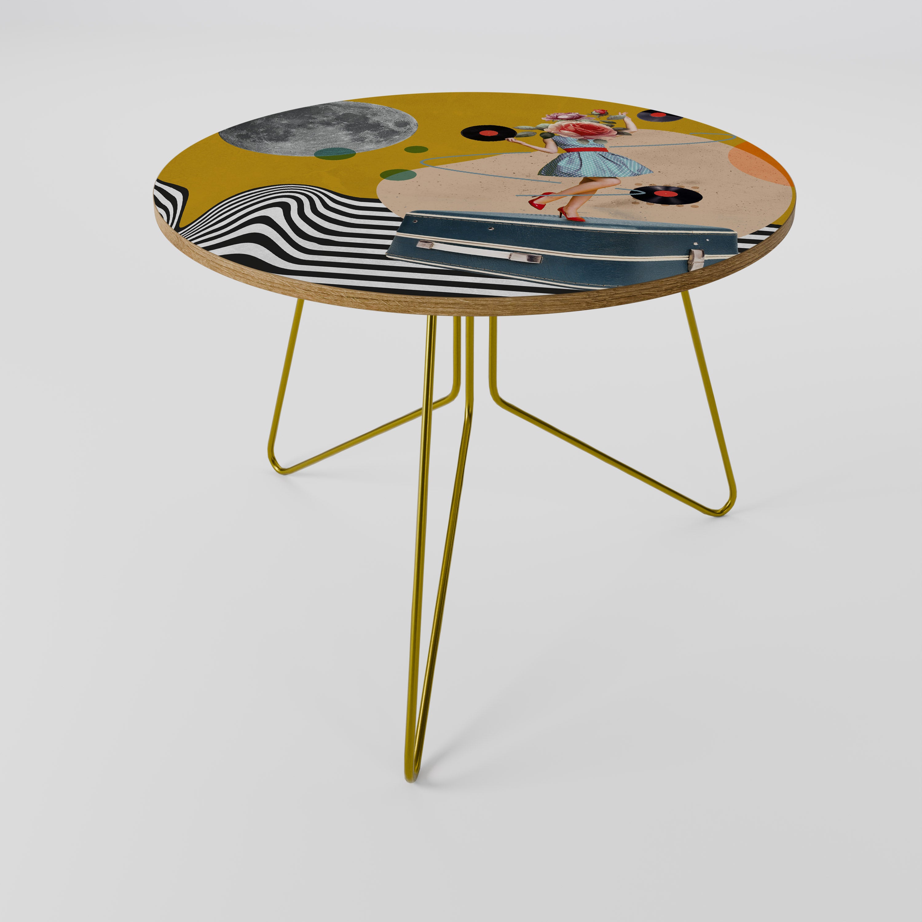 VINYL RETROSPECTION Coffee Table