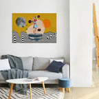 VINYL RETROSPECTION Peel and Stick Horizontal Poster