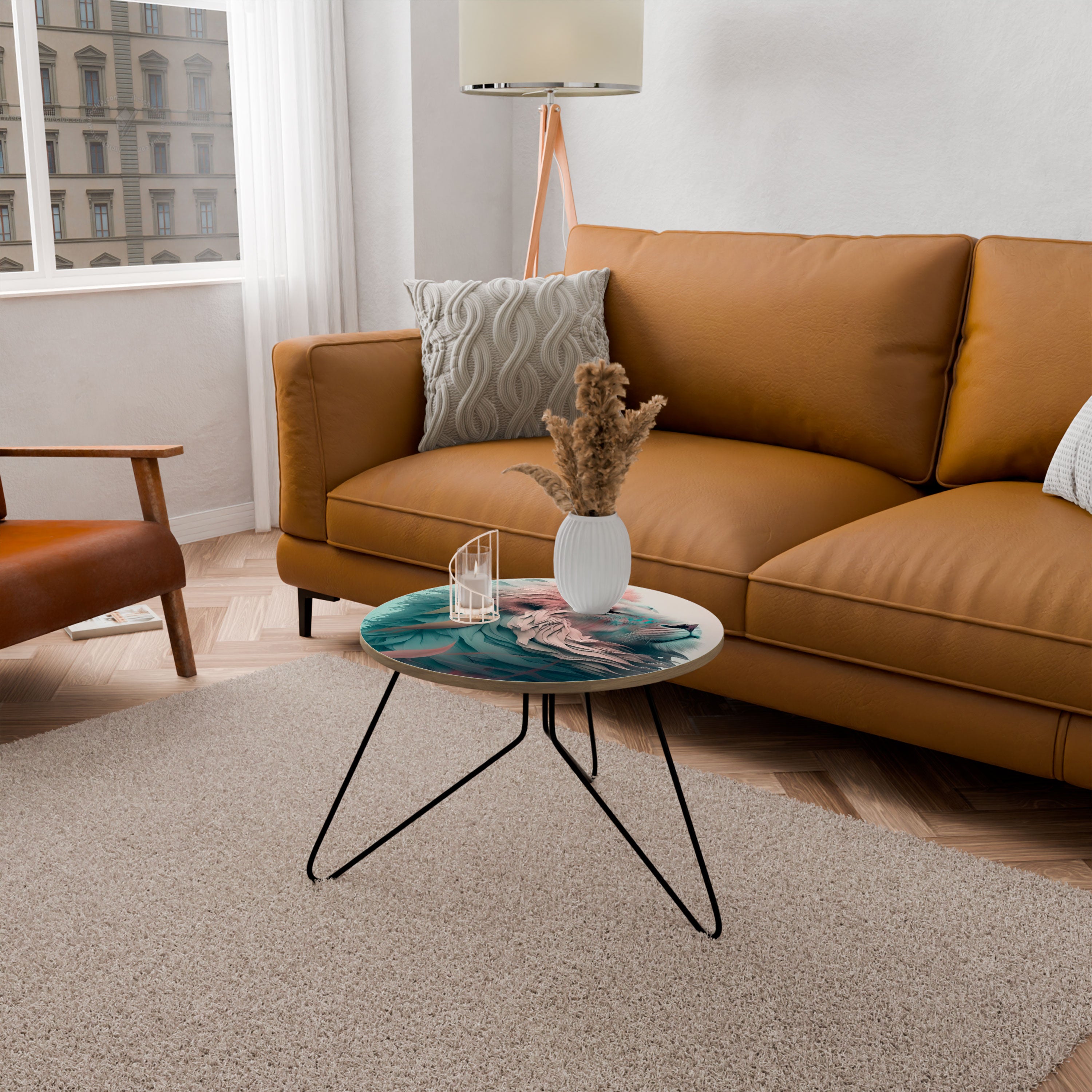 LUMINOUS LION MAJESTY Coffee Table 60