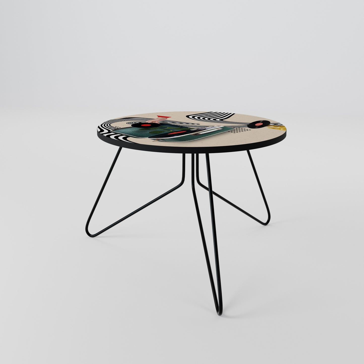 VINYL VARIATION Mesa de centro