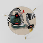 VINYL VARIATION Mesa de Centro Ø60