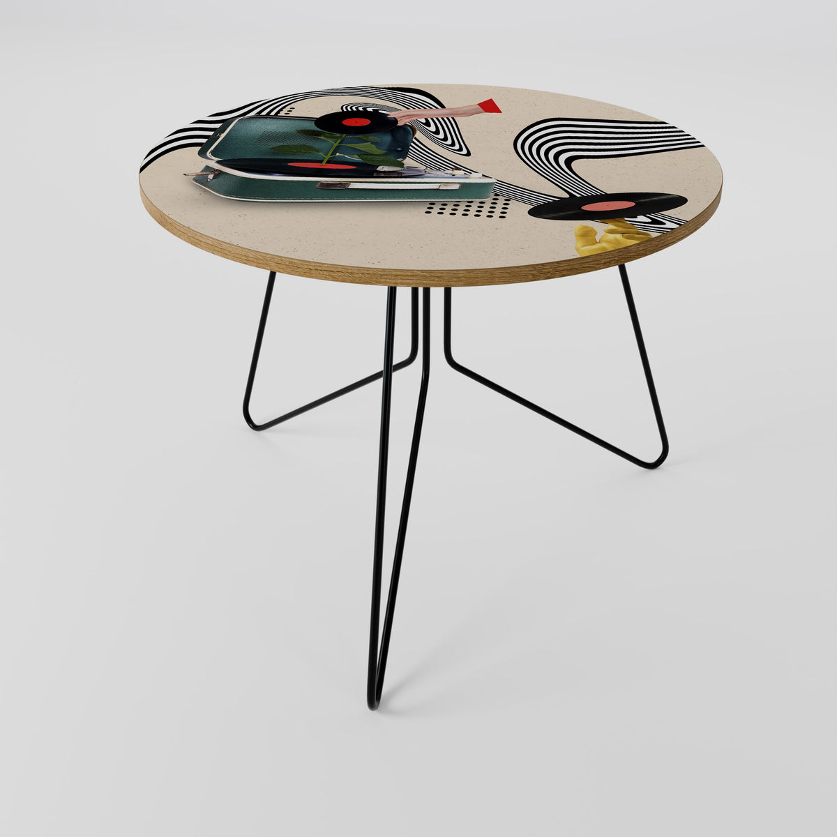 VINYL VARIATION Mesa de centro