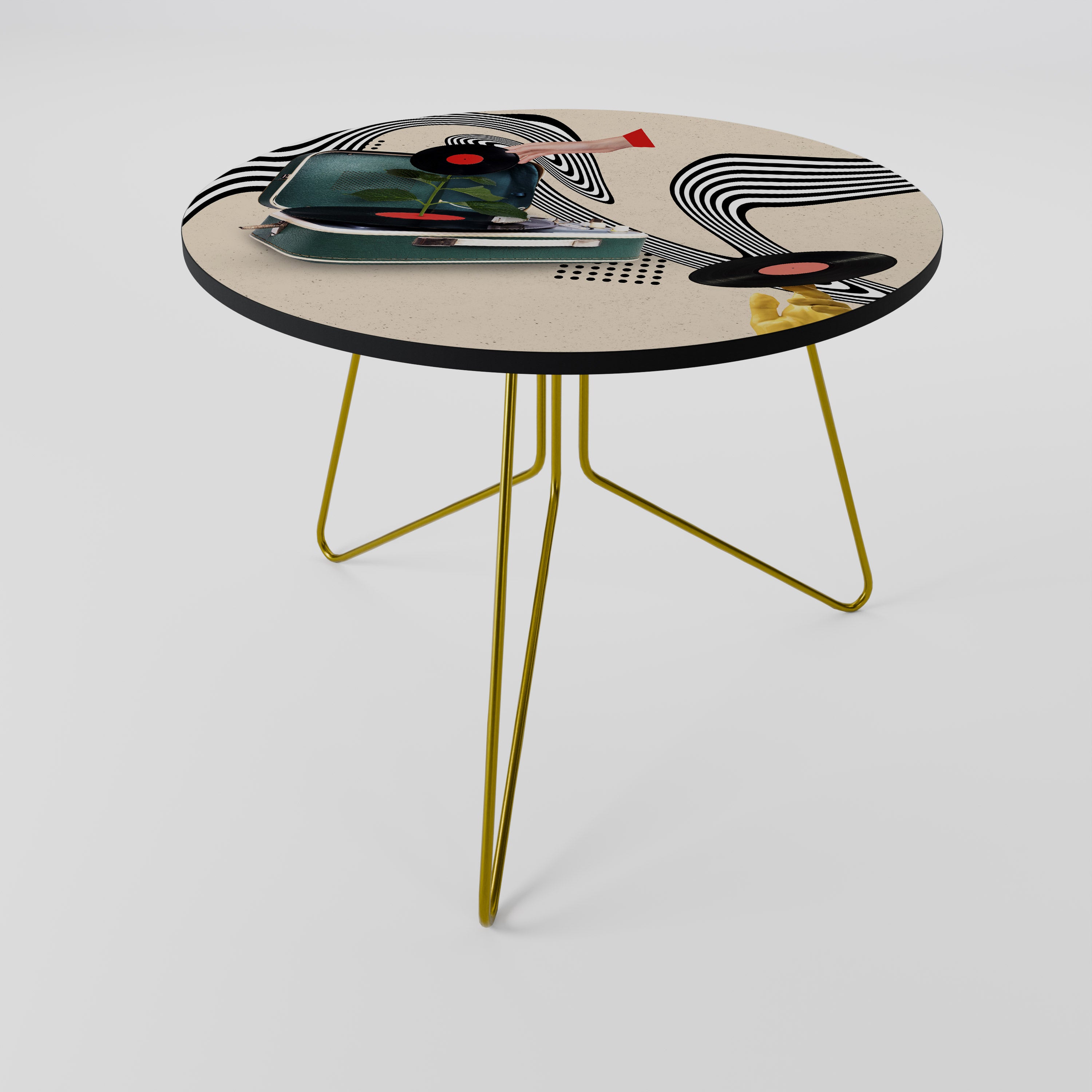 VINYL VARIATION Coffee Table