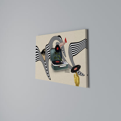 VINYL VARIATION Cuadro en lienzo horizontal