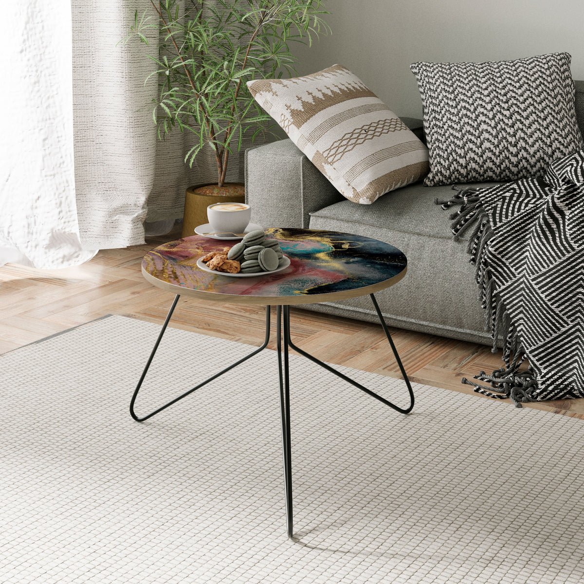 EARTHY MARBLE Mesa de centro