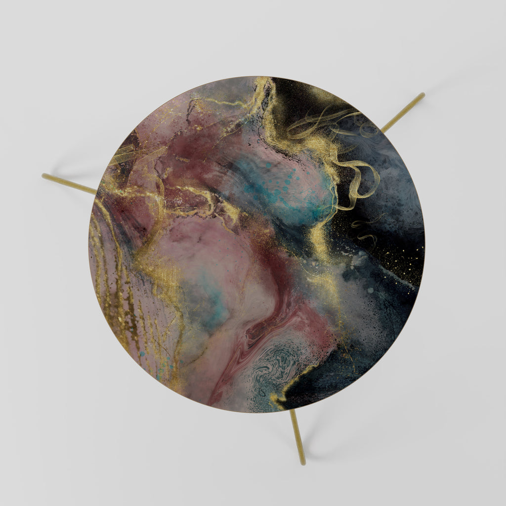 Mesa de centro de mármol terroso 60