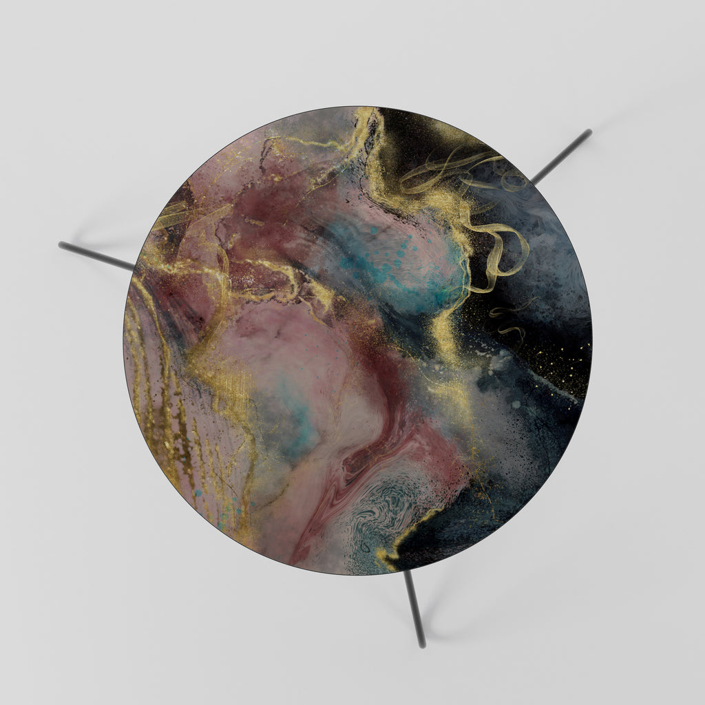 Mesa de centro de mármol terroso 60