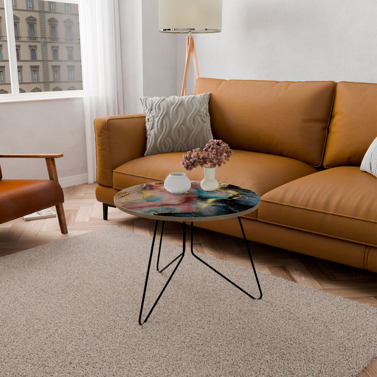 EARTHY MARBLE Mesa de centro