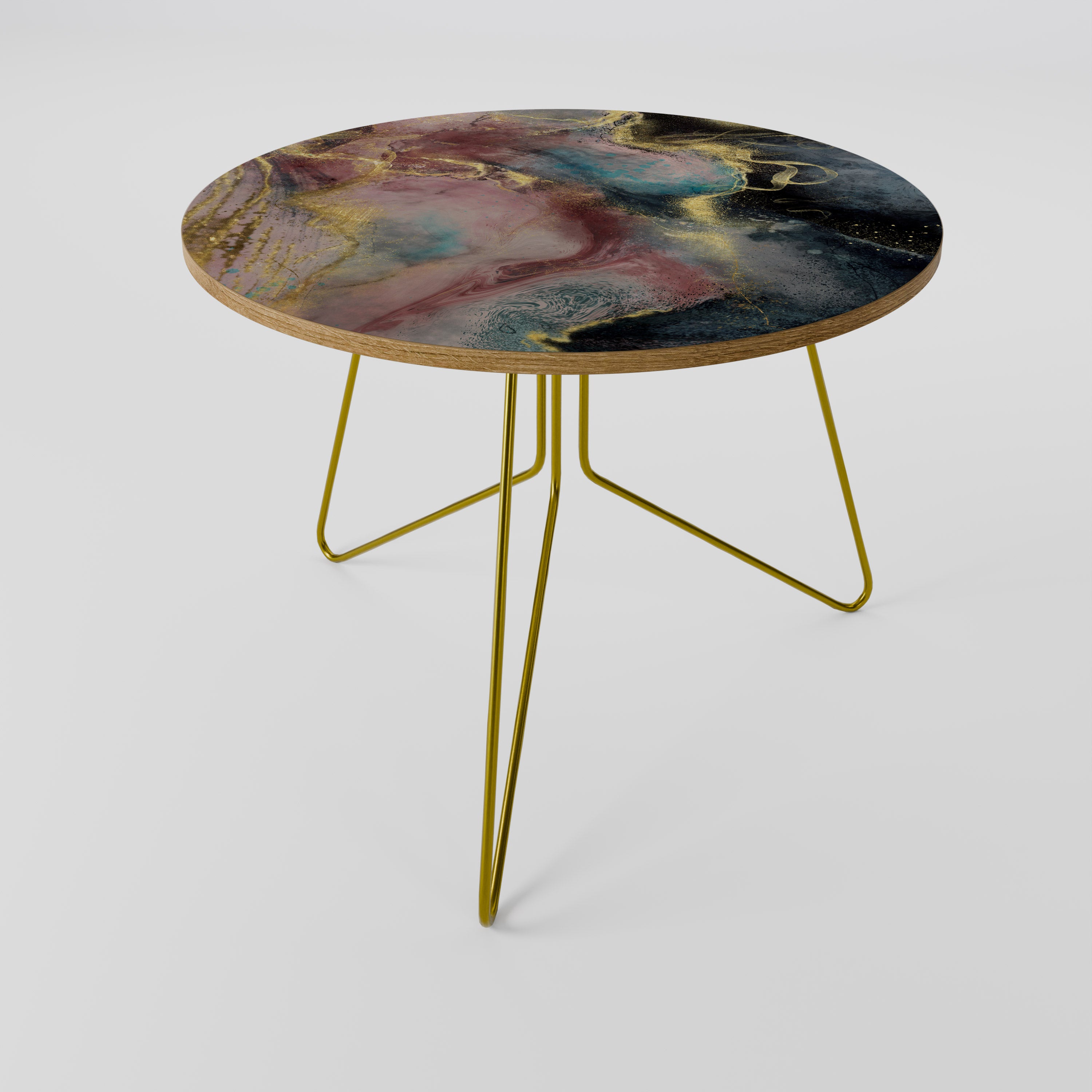 Mesa de centro de mármol terroso 69