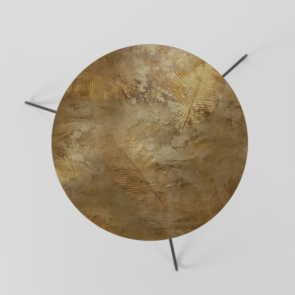 GILDED LEAF CASCADE Coffee Table 60