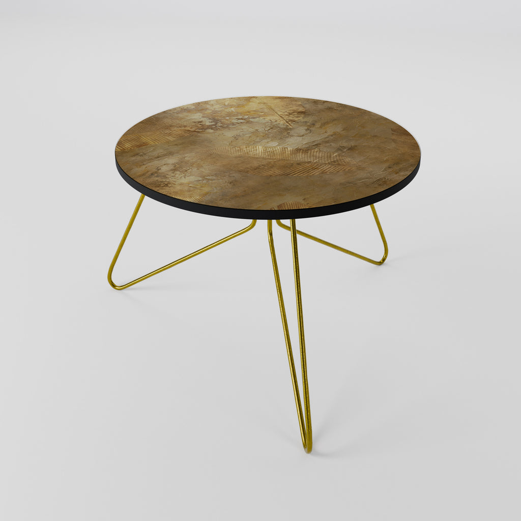 GILDED LEAF CASCADE Coffee Table