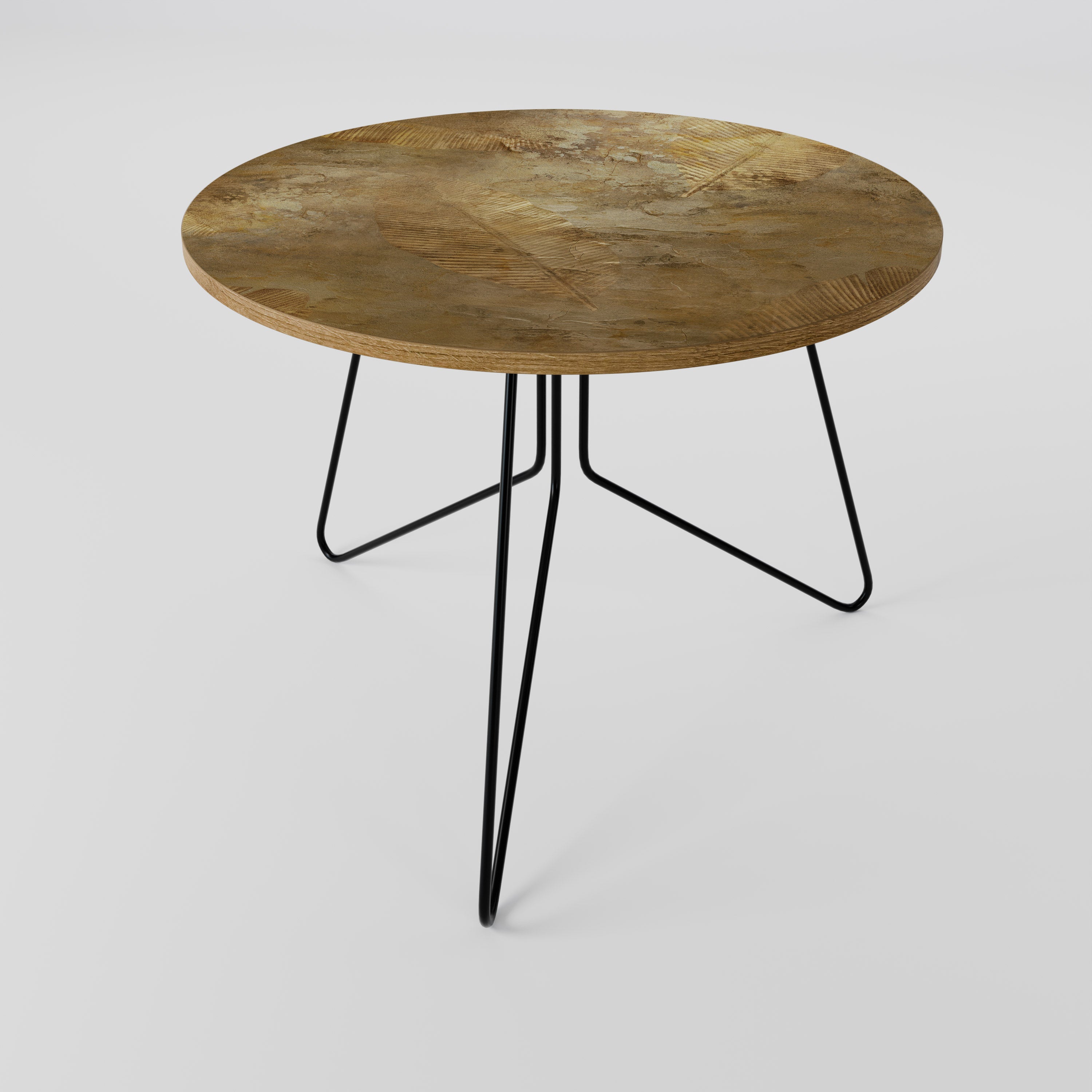 GILDED LEAF CASCADE Coffee Table