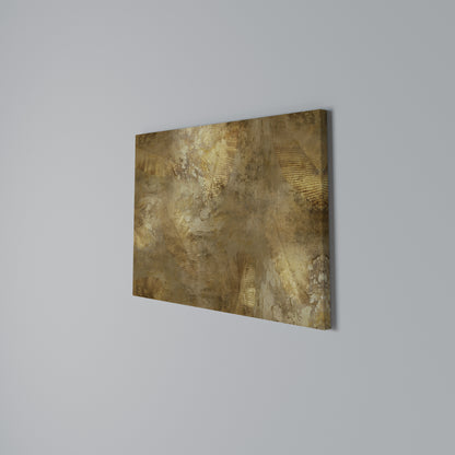 GILDED LEAF CASCADE Cuadro en lienzo horizontal