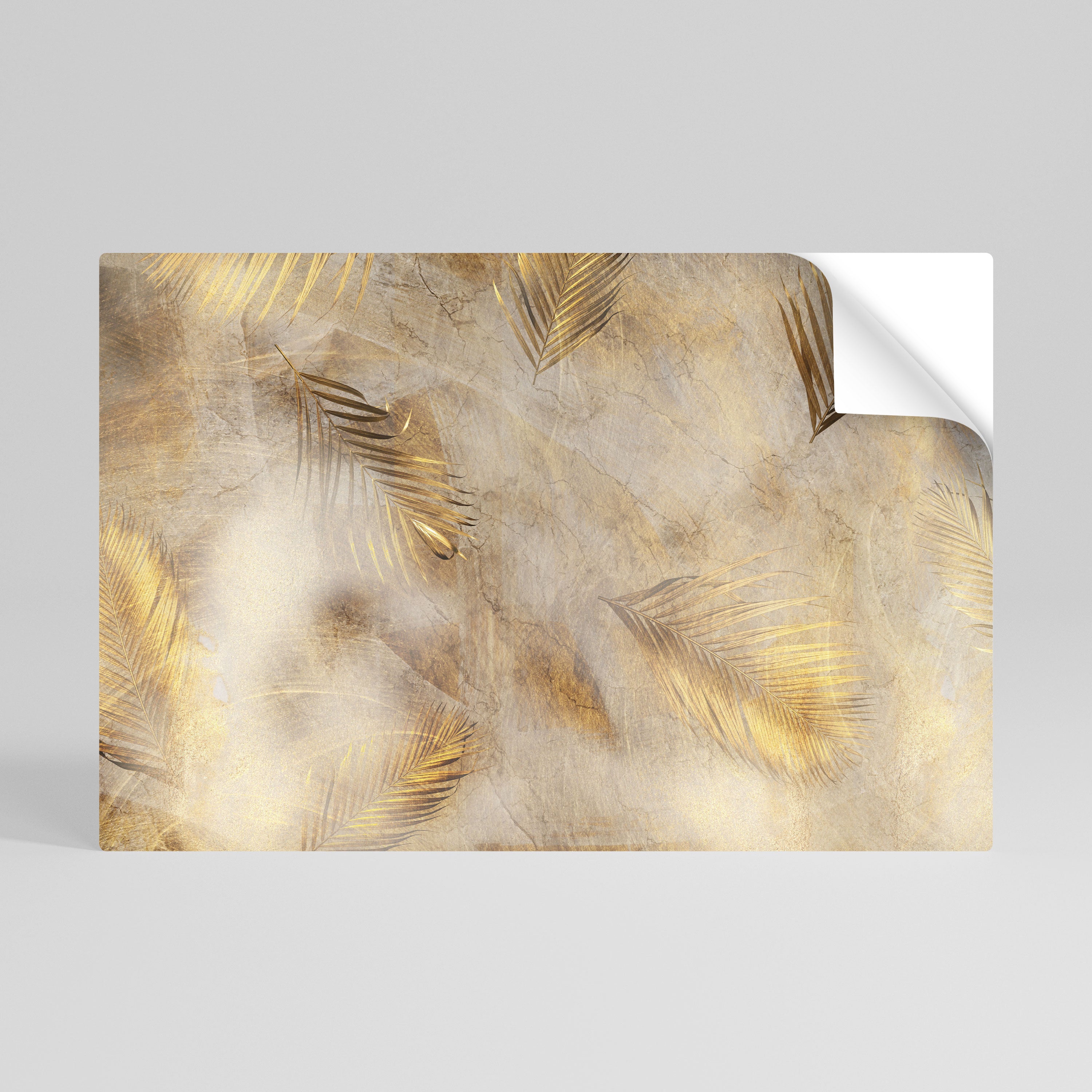 HOJAS DE ESPLENDOR Póster horizontal autoadhesivo