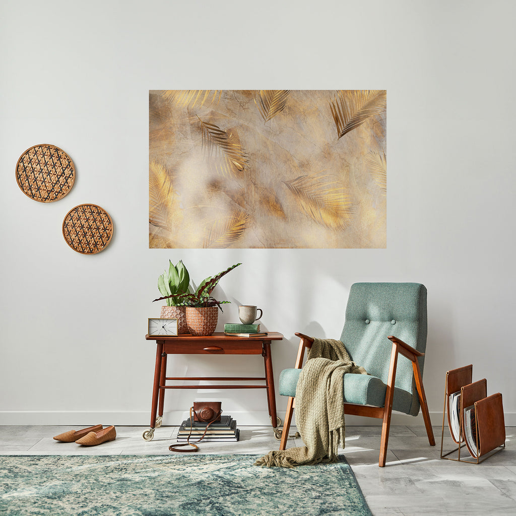 HOJAS DE ESPLENDOR Póster horizontal autoadhesivo