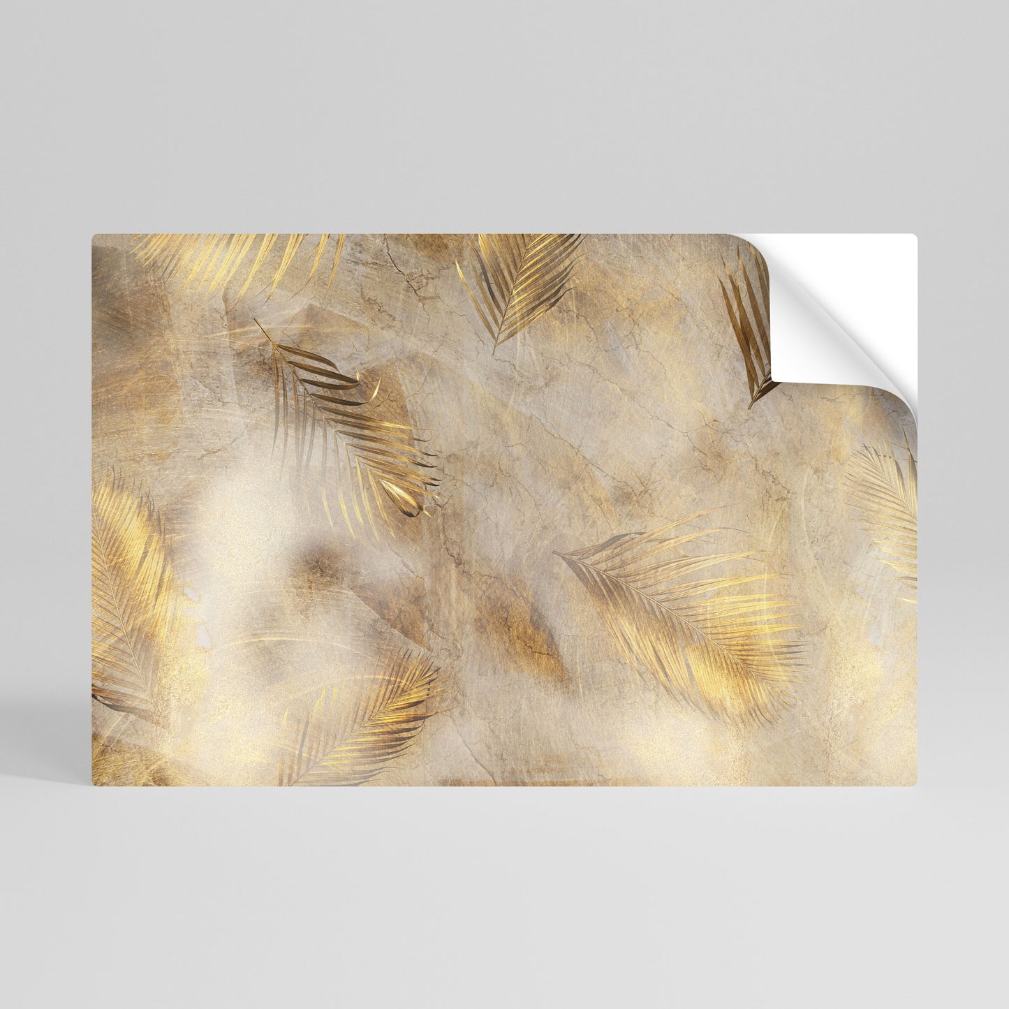 LEAVES OF SPLENDOR Peel and Stick Horizontal Poster