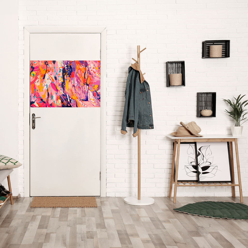 ECOS EXPRESIVOS Póster horizontal autoadhesivo