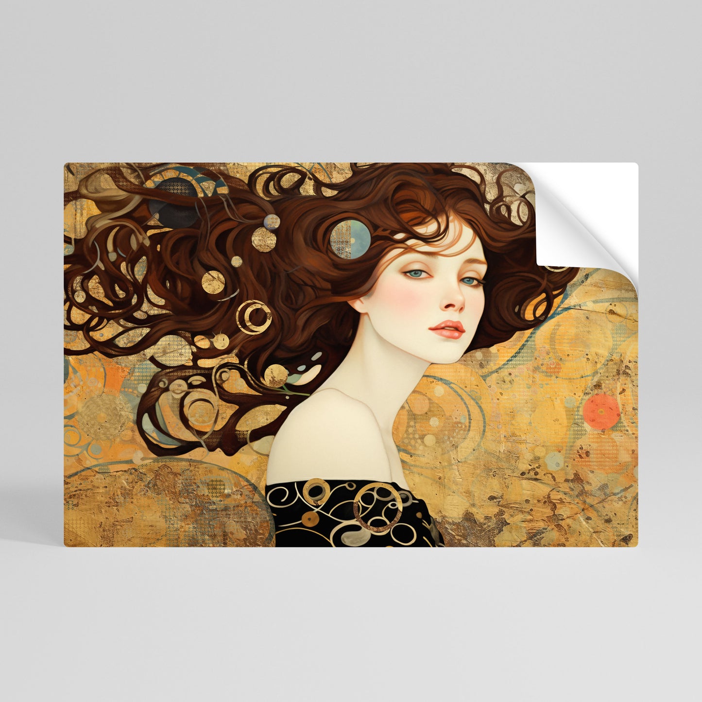 LOST IN THOUGHT Póster adhesivo horizontal