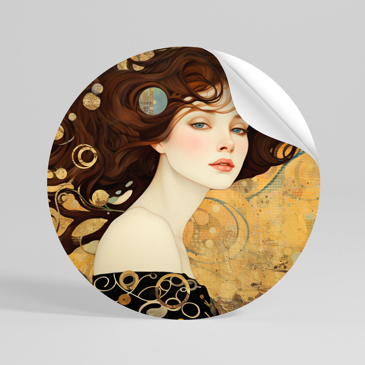 LOST IN THOUGHT Vinilo adhesivo redondo