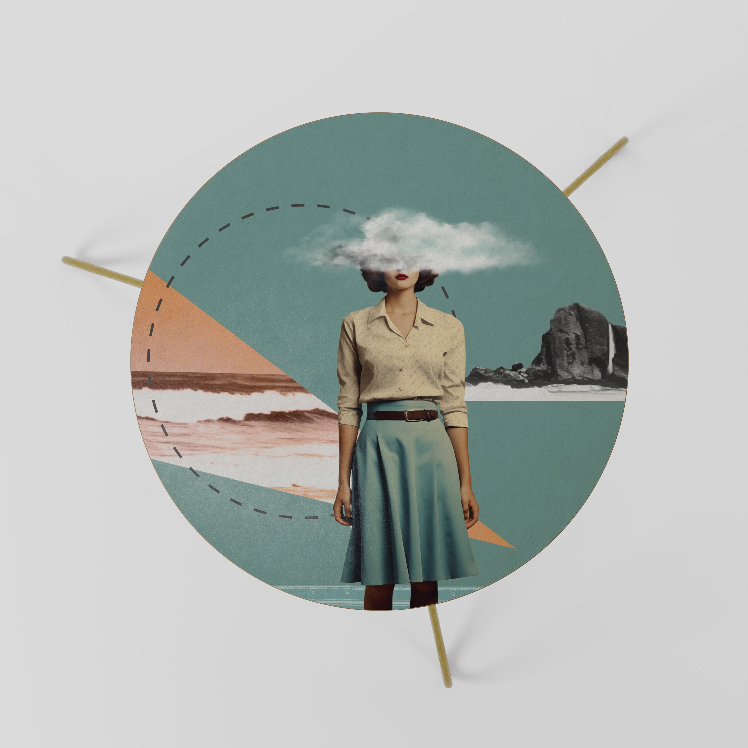 RETRO RESONANCE Coffee Table 60