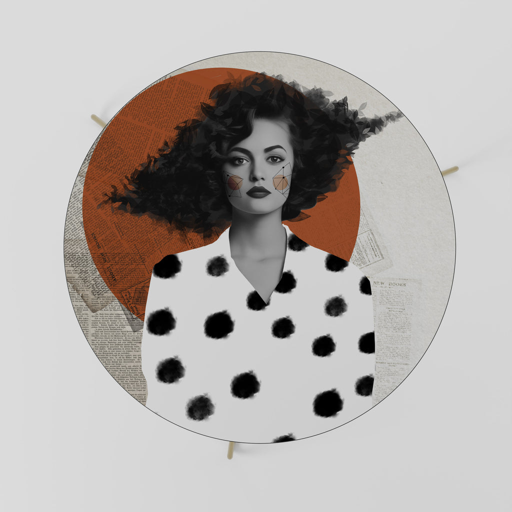 Mesa de centro clásica Cool Dots 69